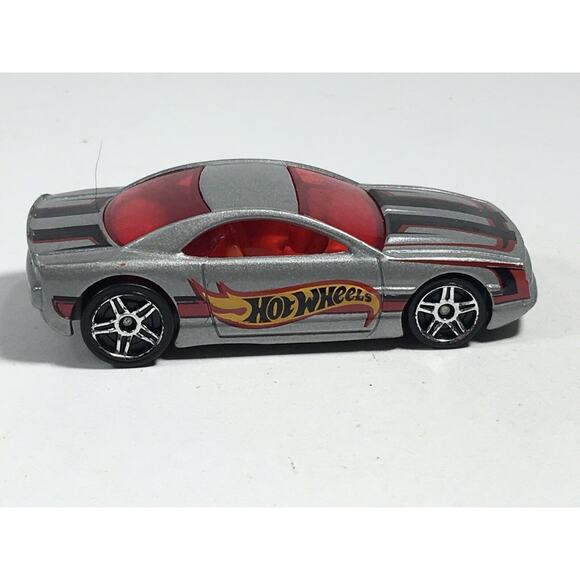 Hot Wheels Muscle Tone Car Silver From 2017 Advent Calendar Loop Launcher Set - Picture 2 of 5